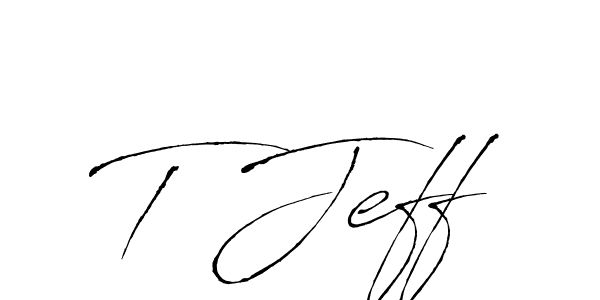 This is the best signature style for the T Jeff name. Also you like these signature font (Antro_Vectra). Mix name signature. T Jeff signature style 6 images and pictures png