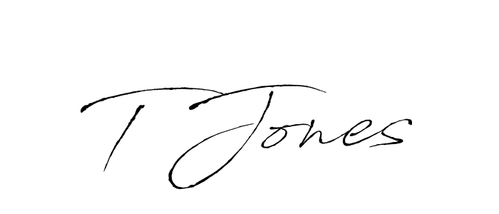 if you are searching for the best signature style for your name T Jones. so please give up your signature search. here we have designed multiple signature styles  using Antro_Vectra. T Jones signature style 6 images and pictures png