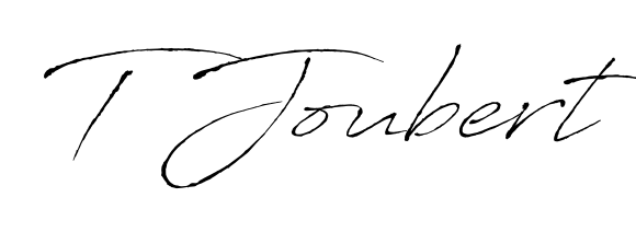 A classic penmanship look for T Joubert. The Antro_Vectra font brings timeless elegance and confidence to every signed document. T Joubert signature style 6 images and pictures png