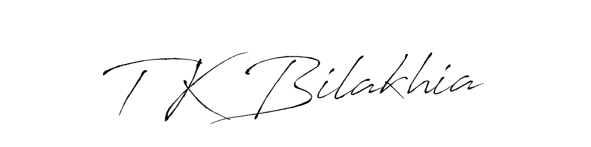 Also You can easily find your signature by using the search form. We will create T K Bilakhia name handwritten signature images for you free of cost using Antro_Vectra sign style. T K Bilakhia signature style 6 images and pictures png