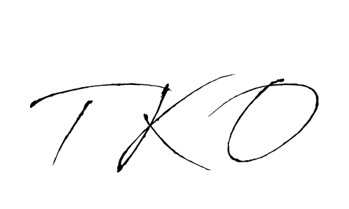 if you are searching for the best signature style for your name T K O. so please give up your signature search. here we have designed multiple signature styles  using Antro_Vectra. T K O signature style 6 images and pictures png