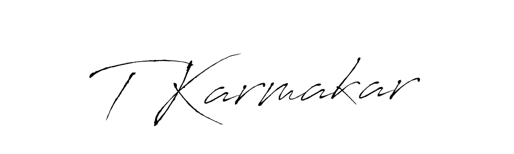 Also we have T Karmakar name is the best signature style. Create professional handwritten signature collection using Antro_Vectra autograph style. T Karmakar signature style 6 images and pictures png