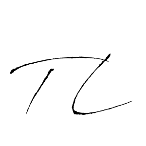 You should practise on your own different ways (Antro_Vectra) to write your name (T L) in signature. don't let someone else do it for you. T L signature style 6 images and pictures png