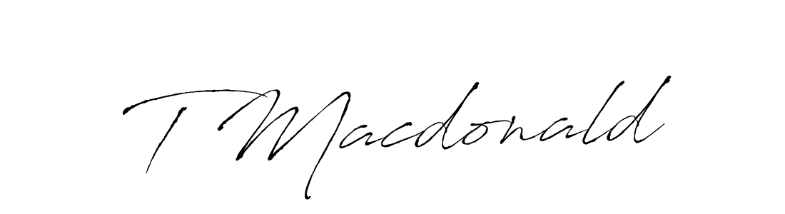 Use a signature maker to create a handwritten signature online. With this signature software, you can design (Antro_Vectra) your own signature for name T Macdonald. T Macdonald signature style 6 images and pictures png