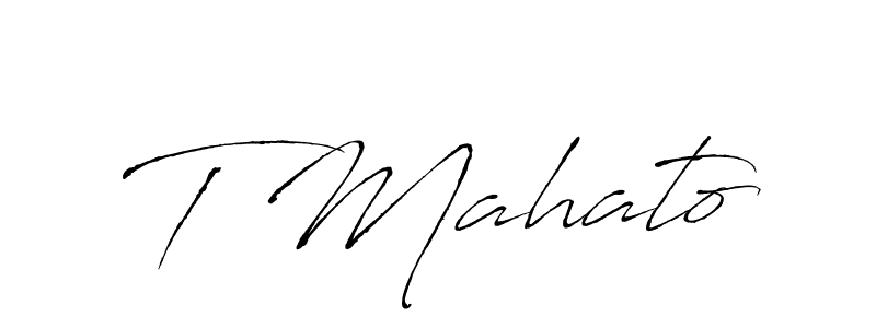 Best and Professional Signature Style for T Mahato. Antro_Vectra Best Signature Style Collection. T Mahato signature style 6 images and pictures png