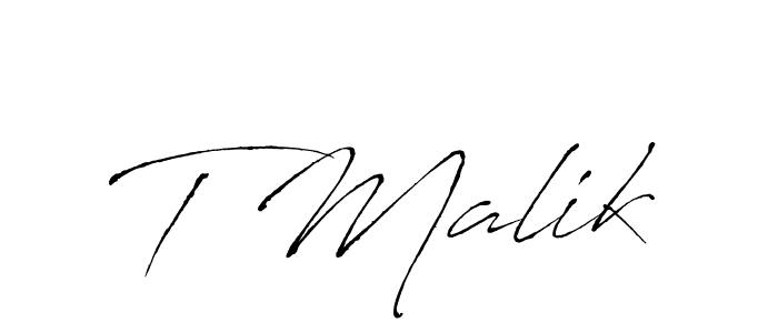 It looks lik you need a new signature style for name T Malik. Design unique handwritten (Antro_Vectra) signature with our free signature maker in just a few clicks. T Malik signature style 6 images and pictures png