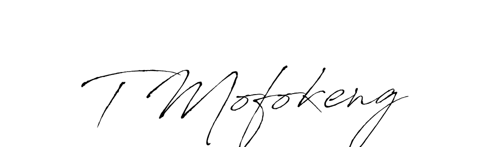 Antro_Vectra is a professional signature style that is perfect for those who want to add a touch of class to their signature. It is also a great choice for those who want to make their signature more unique. Get T Mofokeng name to fancy signature for free. T Mofokeng signature style 6 images and pictures png