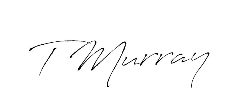 Also we have T Murray name is the best signature style. Create professional handwritten signature collection using Antro_Vectra autograph style. T Murray signature style 6 images and pictures png