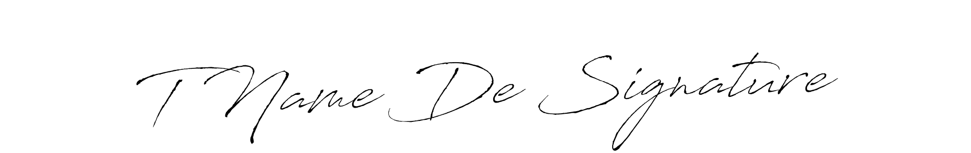 This is the best signature style for the T Name De Signature name. Also you like these signature font (Antro_Vectra). Mix name signature. T Name De Signature signature style 6 images and pictures png