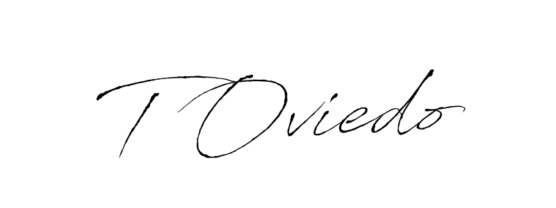 How to Draw T Oviedo signature style? Antro_Vectra is a latest design signature styles for name T Oviedo. T Oviedo signature style 6 images and pictures png