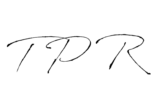 Best and Professional Signature Style for T P R. Antro_Vectra Best Signature Style Collection. T P R signature style 6 images and pictures png
