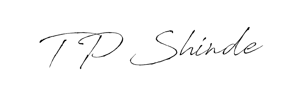 Use a signature maker to create a handwritten signature online. With this signature software, you can design (Antro_Vectra) your own signature for name T P Shinde. T P Shinde signature style 6 images and pictures png
