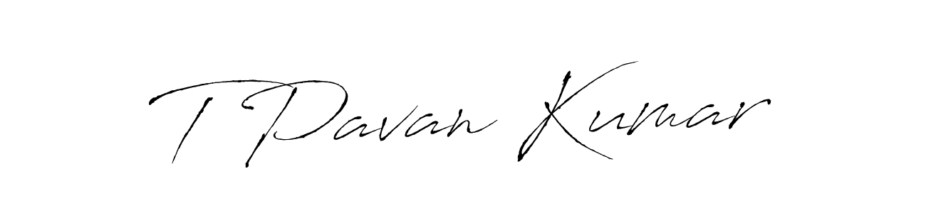 Make a beautiful signature design for name T Pavan Kumar. Use this online signature maker to create a handwritten signature for free. T Pavan Kumar signature style 6 images and pictures png