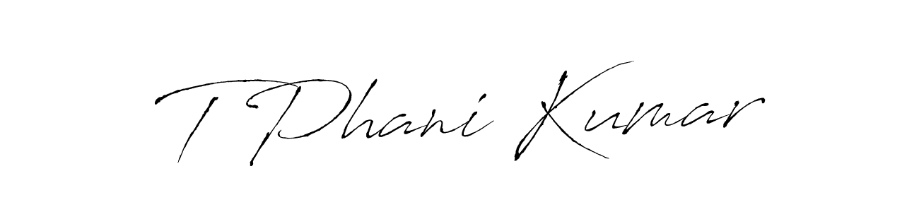 How to Draw T Phani Kumar signature style? Antro_Vectra is a latest design signature styles for name T Phani Kumar. T Phani Kumar signature style 6 images and pictures png