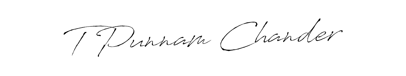 Here are the top 10 professional signature styles for the name T Punnam Chander. These are the best autograph styles you can use for your name. T Punnam Chander signature style 6 images and pictures png
