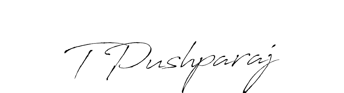 How to Draw T Pushparaj signature style? Antro_Vectra is a latest design signature styles for name T Pushparaj. T Pushparaj signature style 6 images and pictures png