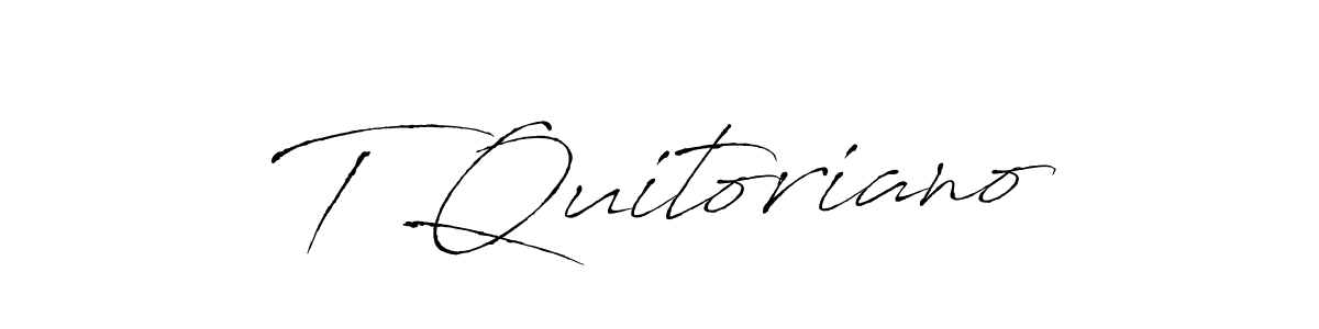 How to Draw T Quitoriano signature style? Antro_Vectra is a latest design signature styles for name T Quitoriano. T Quitoriano signature style 6 images and pictures png