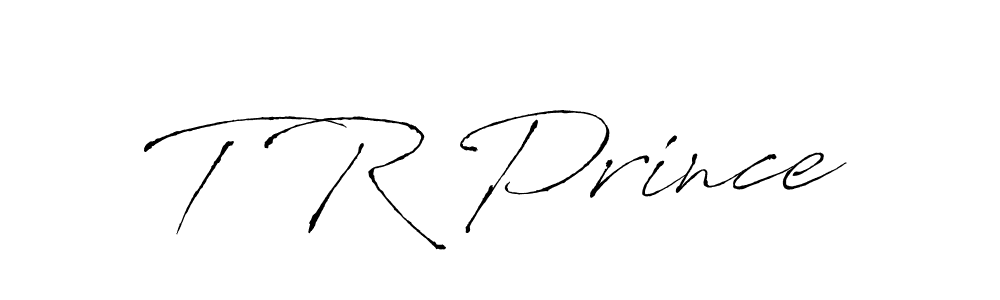 Use a signature maker to create a handwritten signature online. With this signature software, you can design (Antro_Vectra) your own signature for name T R Prince. T R Prince signature style 6 images and pictures png