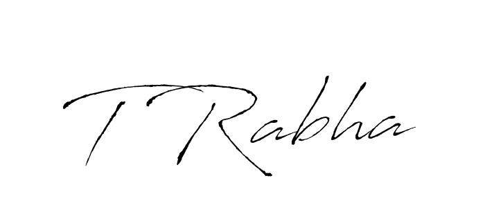 You should practise on your own different ways (Antro_Vectra) to write your name (T Rabha) in signature. don't let someone else do it for you. T Rabha signature style 6 images and pictures png