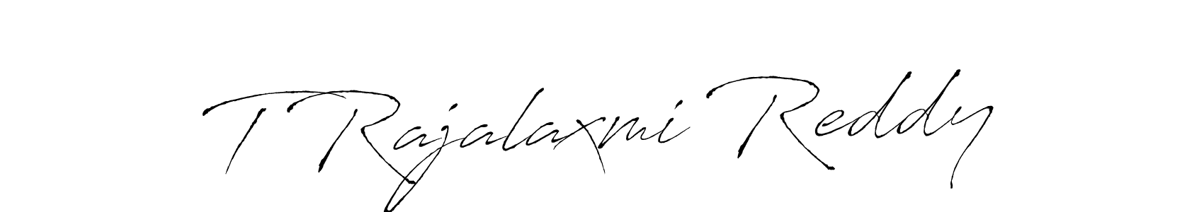 You should practise on your own different ways (Antro_Vectra) to write your name (T Rajalaxmi Reddy) in signature. don't let someone else do it for you. T Rajalaxmi Reddy signature style 6 images and pictures png