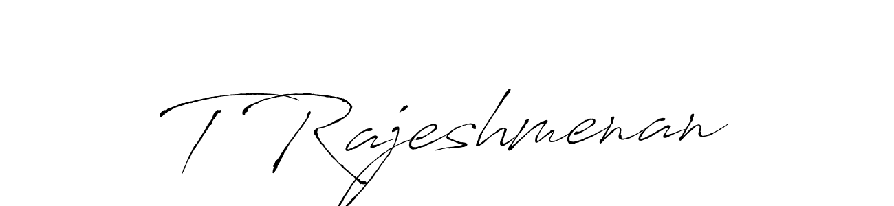 You should practise on your own different ways (Antro_Vectra) to write your name (T Rajeshmenan) in signature. don't let someone else do it for you. T Rajeshmenan signature style 6 images and pictures png