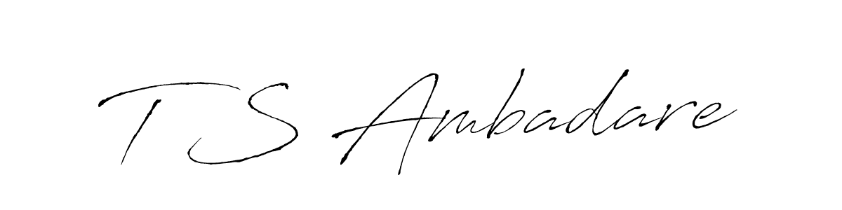 Check out images of Autograph of T S Ambadare name. Actor T S Ambadare Signature Style. Antro_Vectra is a professional sign style online. T S Ambadare signature style 6 images and pictures png