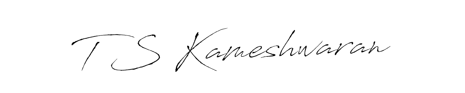 if you are searching for the best signature style for your name T S Kameshwaran. so please give up your signature search. here we have designed multiple signature styles  using Antro_Vectra. T S Kameshwaran signature style 6 images and pictures png