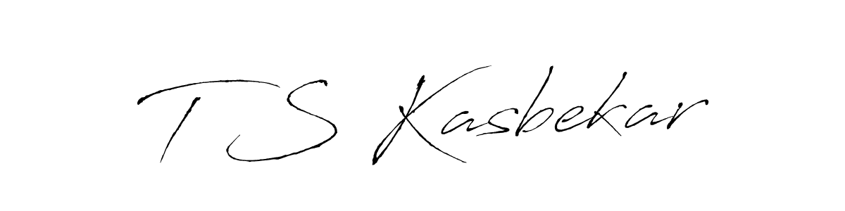 Also You can easily find your signature by using the search form. We will create T S Kasbekar name handwritten signature images for you free of cost using Antro_Vectra sign style. T S Kasbekar signature style 6 images and pictures png