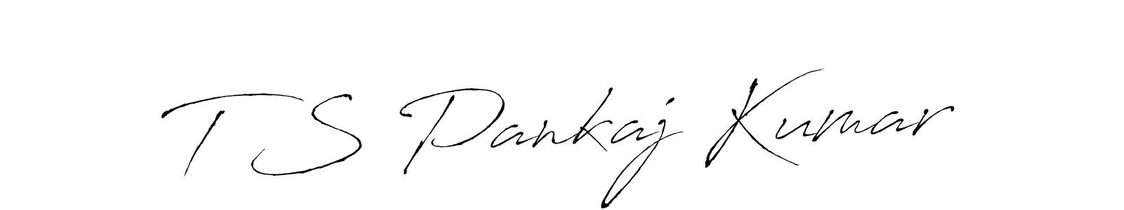 This is the best signature style for the T S Pankaj Kumar name. Also you like these signature font (Antro_Vectra). Mix name signature. T S Pankaj Kumar signature style 6 images and pictures png