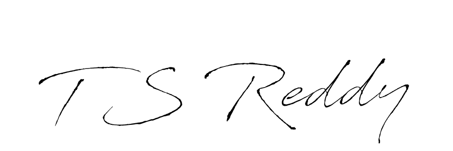 You should practise on your own different ways (Antro_Vectra) to write your name (T S Reddy) in signature. don't let someone else do it for you. T S Reddy signature style 6 images and pictures png