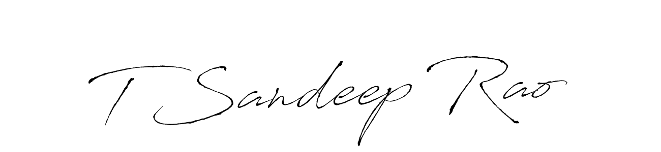 Make a beautiful signature design for name T Sandeep Rao. Use this online signature maker to create a handwritten signature for free. T Sandeep Rao signature style 6 images and pictures png