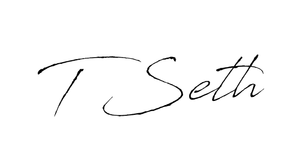 It looks lik you need a new signature style for name T Seth. Design unique handwritten (Antro_Vectra) signature with our free signature maker in just a few clicks. T Seth signature style 6 images and pictures png
