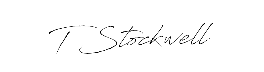 Also You can easily find your signature by using the search form. We will create T Stockwell name handwritten signature images for you free of cost using Antro_Vectra sign style. T Stockwell signature style 6 images and pictures png