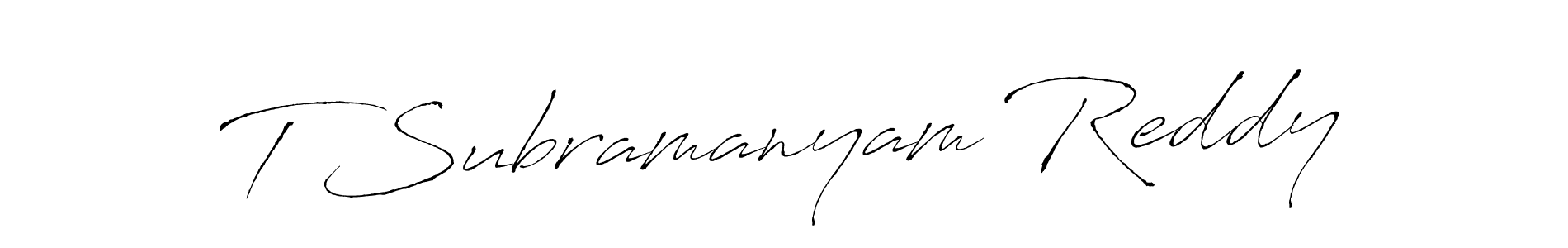 See photos of T Subramanyam Reddy official signature by Spectra . Check more albums & portfolios. Read reviews & check more about Antro_Vectra font. T Subramanyam Reddy signature style 6 images and pictures png