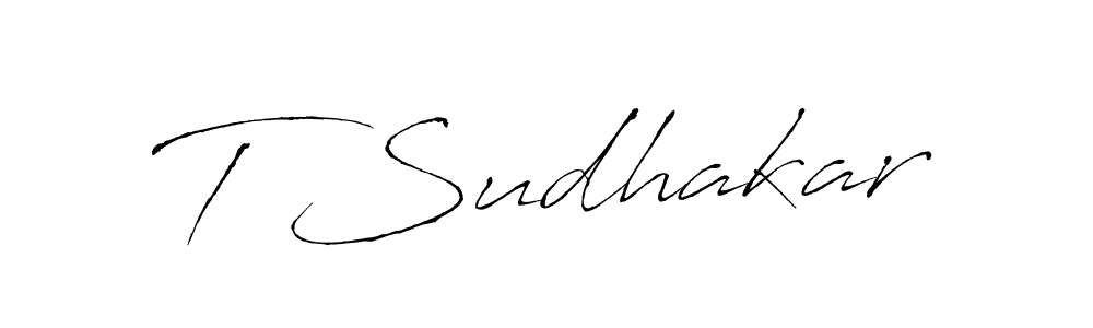 Make a short T Sudhakar signature style. Manage your documents anywhere anytime using Antro_Vectra. Create and add eSignatures, submit forms, share and send files easily. T Sudhakar signature style 6 images and pictures png