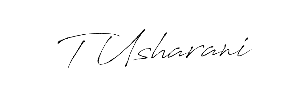 How to Draw T Usharani signature style? Antro_Vectra is a latest design signature styles for name T Usharani. T Usharani signature style 6 images and pictures png