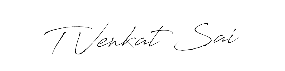Similarly Antro_Vectra is the best handwritten signature design. Signature creator online .You can use it as an online autograph creator for name T Venkat Sai. T Venkat Sai signature style 6 images and pictures png