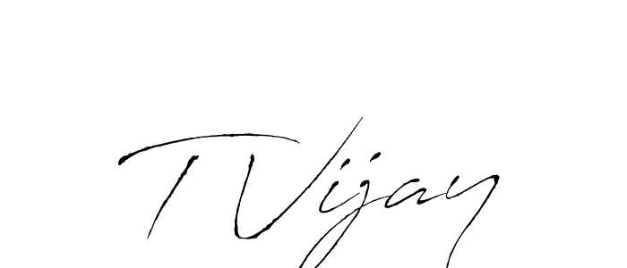 Here are the top 10 professional signature styles for the name T Vijay. These are the best autograph styles you can use for your name. T Vijay signature style 6 images and pictures png