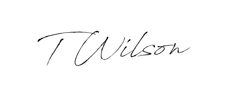 Also You can easily find your signature by using the search form. We will create T Wilson name handwritten signature images for you free of cost using Antro_Vectra sign style. T Wilson signature style 6 images and pictures png