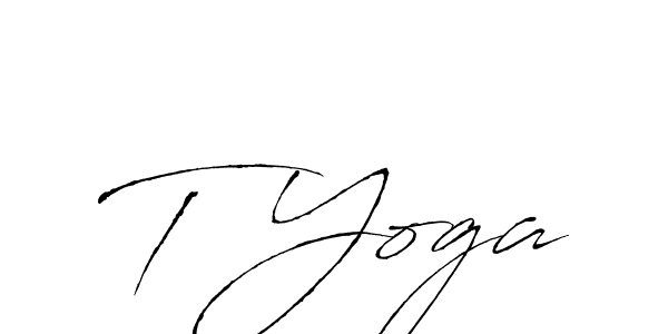 This is the best signature style for the T Yoga name. Also you like these signature font (Antro_Vectra). Mix name signature. T Yoga signature style 6 images and pictures png