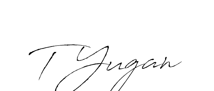 How to Draw T Yugan signature style? Antro_Vectra is a latest design signature styles for name T Yugan. T Yugan signature style 6 images and pictures png