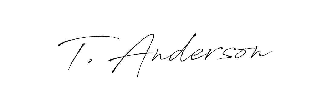 See photos of T. Anderson official signature by Spectra . Check more albums & portfolios. Read reviews & check more about Antro_Vectra font. T. Anderson signature style 6 images and pictures png