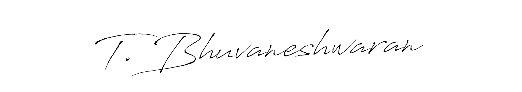 Make a beautiful signature design for name T. Bhuvaneshwaran. Use this online signature maker to create a handwritten signature for free. T. Bhuvaneshwaran signature style 6 images and pictures png