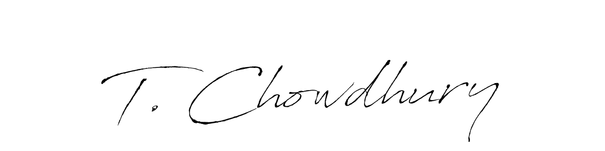 Check out images of Autograph of T. Chowdhury name. Actor T. Chowdhury Signature Style. Antro_Vectra is a professional sign style online. T. Chowdhury signature style 6 images and pictures png
