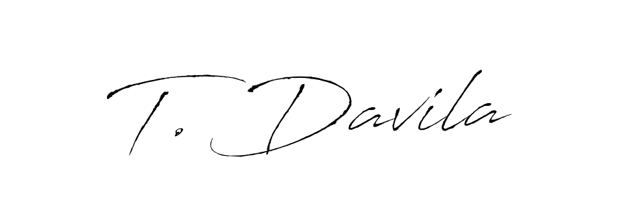 You can use this online signature creator to create a handwritten signature for the name T. Davila. This is the best online autograph maker. T. Davila signature style 6 images and pictures png