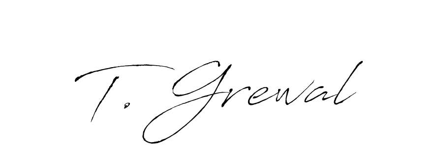 Once you've used our free online signature maker to create your best signature Antro_Vectra style, it's time to enjoy all of the benefits that T. Grewal name signing documents. T. Grewal signature style 6 images and pictures png