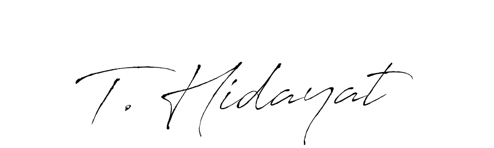 Best and Professional Signature Style for T. Hidayat. Antro_Vectra Best Signature Style Collection. T. Hidayat signature style 6 images and pictures png