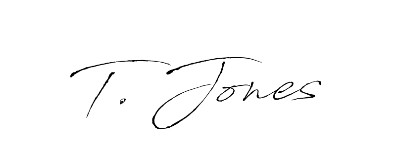 Make a beautiful signature design for name T. Jones. Use this online signature maker to create a handwritten signature for free. T. Jones signature style 6 images and pictures png