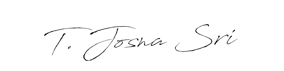 You can use this online signature creator to create a handwritten signature for the name T. Josna Sri. This is the best online autograph maker. T. Josna Sri signature style 6 images and pictures png