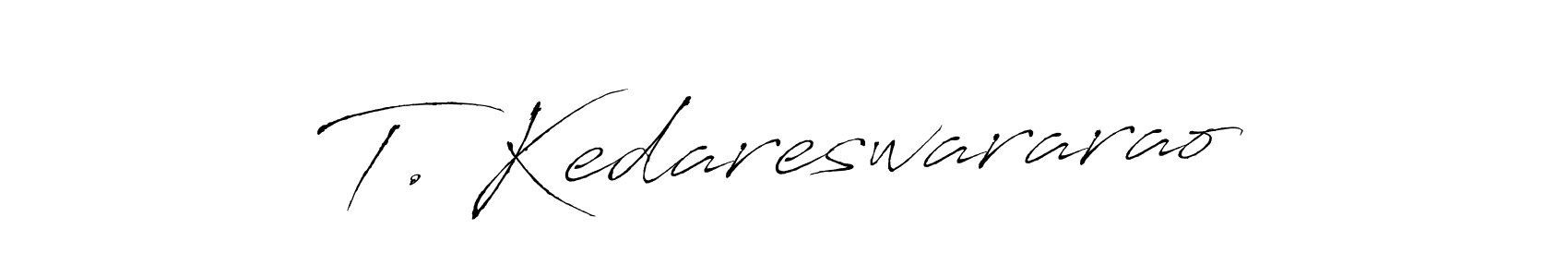 See photos of T. Kedareswararao official signature by Spectra . Check more albums & portfolios. Read reviews & check more about Antro_Vectra font. T. Kedareswararao signature style 6 images and pictures png
